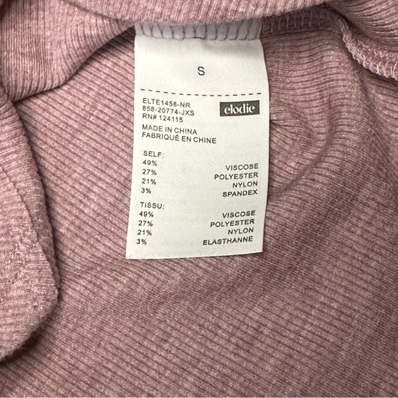 🆕 Elodie Ribbed Tank Size Small - Picture 4 of 4